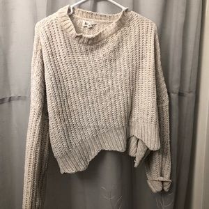 Cropped sweater